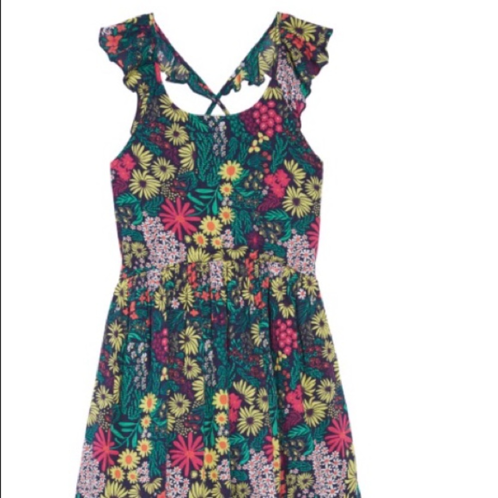 Tucker and Tate girls floral dress size 7/8